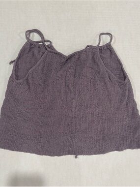 Lulu's Dusty Purple Textured Spaghetti Strap Camisole